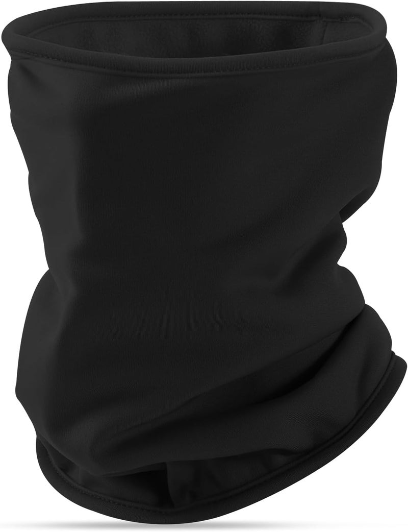 Beehow Store Neck Gaiter Windproof Winter Ski Mask Face Scarf for Men Women Fleece Lining for Skiing Hiking Running Motorcycling - Image 1